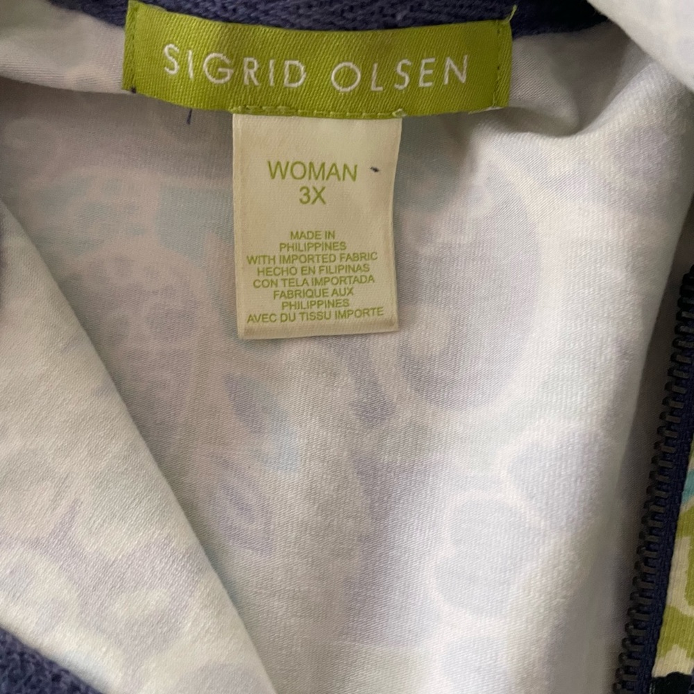 Sigrid Olsen 3XL Hoodie - Picture 2 of 4